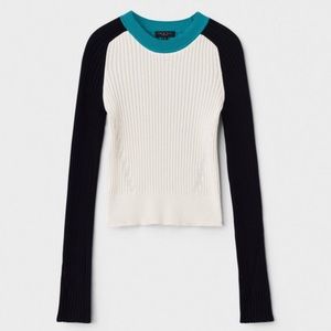 Rag & Bone Navaya Cotton Crew - size small- never worn WITH TAGS